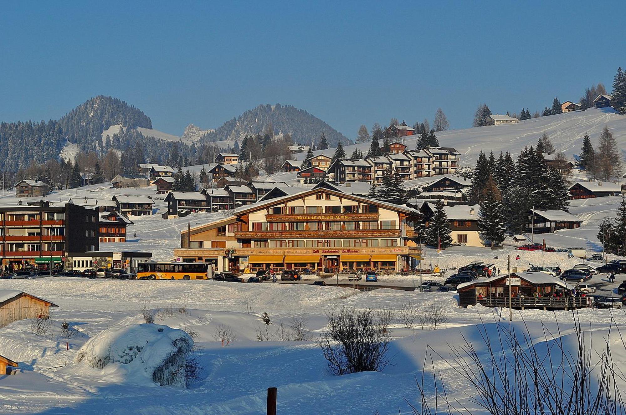 Hotel Le Relais Alpin Les Mosses Kültér fotó